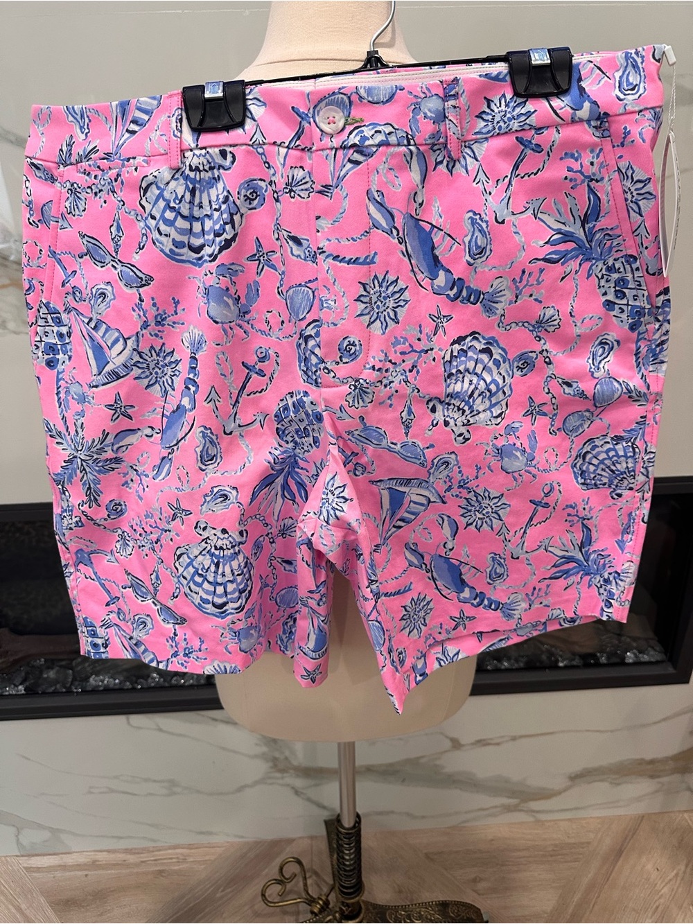 NWT Lilly Pulitzer Men’s Volk Stretch Shorts Sz 38